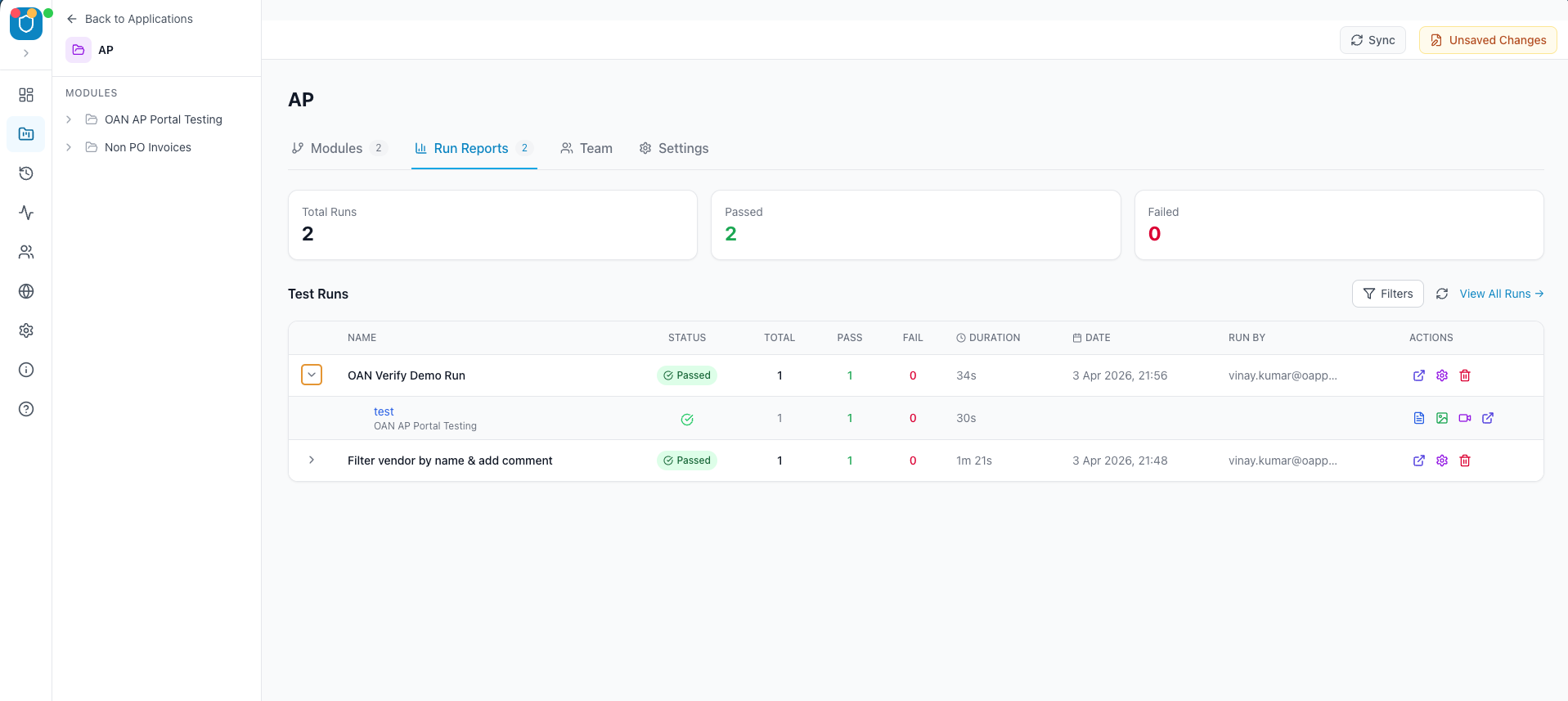 OAN Verify – Enterprise Control and Traceability
